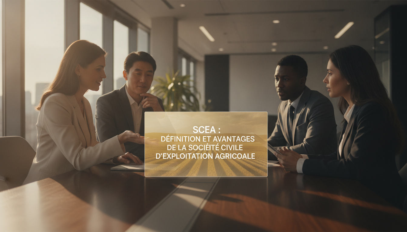 découvrez la définition de la scea, société civile d'exploitation agricole, et ses avantages pour optimiser la gestion et la transmission de votre exploitation agricole.